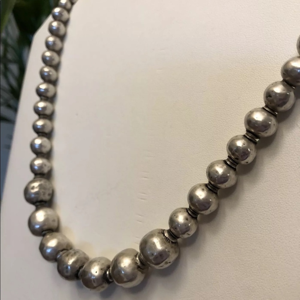 Silpada N1953 Atmospheric Sterling Silver Beaded Necklace - Picture 6 of 9